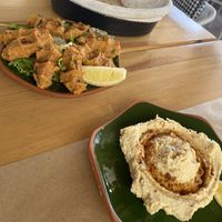 Lentil Köfta & hummus   at Sisters' Plant Based in Goreme
