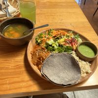 Menu del dia, 85 pesos at Trigo Verde in Oaxaca