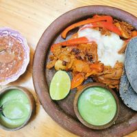 Tacos at Trigo Verde in Oaxaca