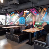 Interior at Black Tap Craft Burgers & Beer in Zurich