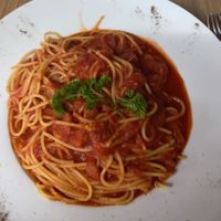 Spagetti mit Tomatensoße  at La Luna 2 in Tarrenz
