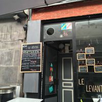 Restaurant front at Le Levantin in Clermont-ferrand