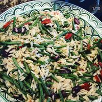 Orso with french beans and capers salad at The Cheese Shop in Tralee