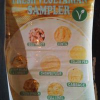 Example dishes on the platter at Beteseb Ethiopian in Sheffield