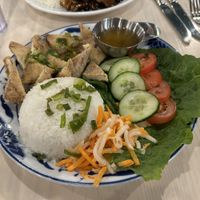 Tofu rice plate   at Pho Lang Thang in Cincinnati
