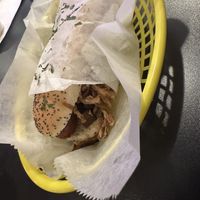Vegan dog  at Fry Like An Eagle in Chicago