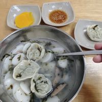Dumpling soup at Daom Noodle 다옴국수 in Seoul