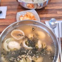 Vegan Dumpling Soup 비건만두국 at Daom Noodle 다옴국수 in Seoul