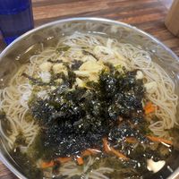 Traditional Korean Noodles  at Daom Noodle 다옴국수 in Seoul
