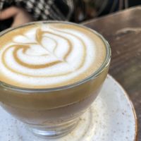 Vegan flat white   at BYOKO in Malaga