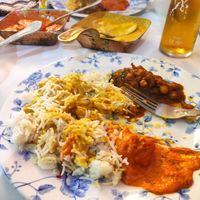 Korma/massala/pilau rice/pindi channa at Haweli of Ealing in West London