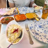 Korma/massala/pilau rice/pindi channa at Haweli of Ealing in West London