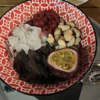 Cocoa Orange Chia Pudding  at Cafe Central in Ayia Napa