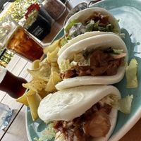 Jack bao buns   at Cafe Central in Ayia Napa
