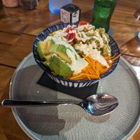 Taco bowl at Cafe Central in Ayia Napa