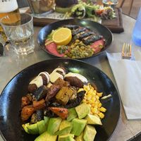 Buddha bowl   at Cafe Central in Ayia Napa