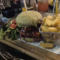 BBQ Tofu Crunch at Cafe Central in Ayia Napa