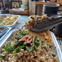 Shredded chicken at Veggie4Love in Hong Kong Island