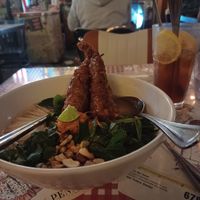 Oklahoma with soup at Veggie4Love in Hong Kong Island