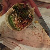 Avocado chilli salad flatbread roll at Veggie4Love in Hong Kong Island