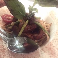 Supreme Truffle - Garlicky Black Truffle Pate Creamy Sauce with Portobello and Asparagus at Veggie4Love in Hong Kong Island