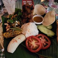 Indonesian dinner set at Veggie4Love in Hong Kong Island