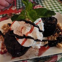 Chocolate dessert at Veggie4Love in Hong Kong Island