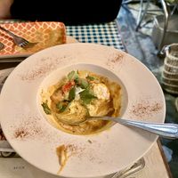 Laksa squid balls  at Veggie4Love in Hong Kong Island