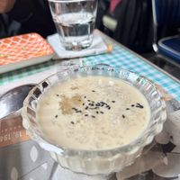 Traditional Cantonese dessert 燕窝’birds nest soup'  at Veggie4Love in Hong Kong Island