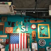 Inside restaurant  at Veggie4Love in Hong Kong Island