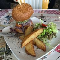 Vegan beef patty  at Veggie4Love in Hong Kong Island