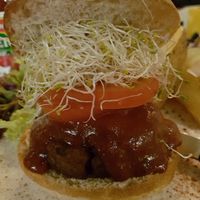Kobe Burger at Veggie4Love in Hong Kong Island