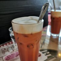 Thai ice tea at Veggie4Love in Hong Kong Island
