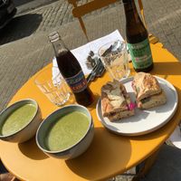  at Taylor's Cafe in Brussels