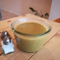 Soup  at Taylor's Cafe in Brussels