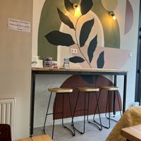   at Taylor's Cafe in Brussels