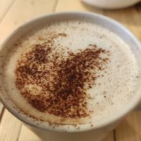 Chocolat chaud at Taylor's Cafe in Brussels