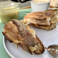 The changing lunch package is always a treat! Love the outdoor space  at Taylor's Cafe in Brussels