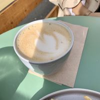 Cappuccino ☕️  at Taylor's Cafe in Brussels