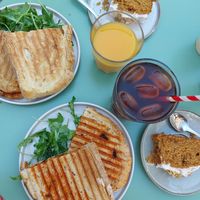  at Taylor's Cafe in Brussels