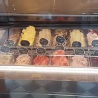 100% vegan icecream at Lody Daktyl Cafe in Gdansk