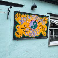  at Riverside Cafe in Newcastle Emlyn