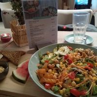 Tasty and healthy salad at Loela Vlaardingen at Loela in Vlaardingen