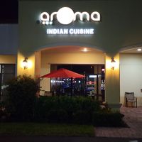 Storefront at Aroma Indian Cuisine in Naples