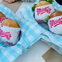 About to  enrich my palate!  at Monty's Good Burger - Culver City in Culver City