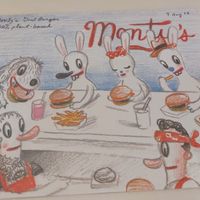  at Monty's Good Burger - Culver City in Culver City