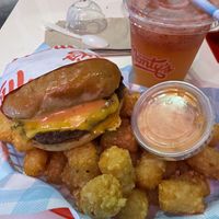   at Monty's Good Burger - Culver City in Culver City