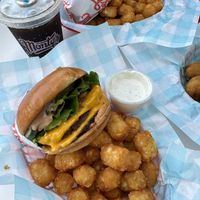   at Monty's Good Burger - Culver City in Culver City