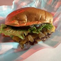   at Monty's Good Burger - Culver City in Culver City