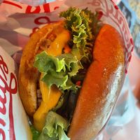 Monty’s singlee  at Monty's Good Burger - Culver City in Culver City